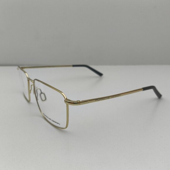 🕶️Made in Italy! Porsche Design P8760 Pale Gold Eyeglasses 58/17 145 /EUM153🕶️ - Picture 3 of 11